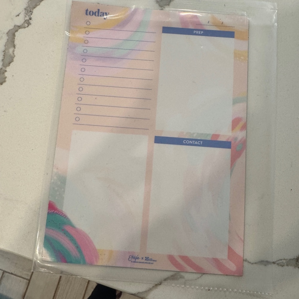 Erin Condren magnetic dashboard ettavee new
